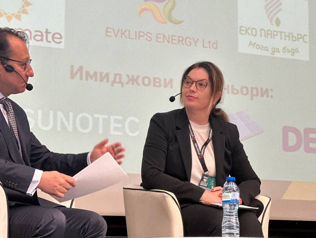 Министърът на енергетиката откри панела Министърът на енергетиката откри панела
